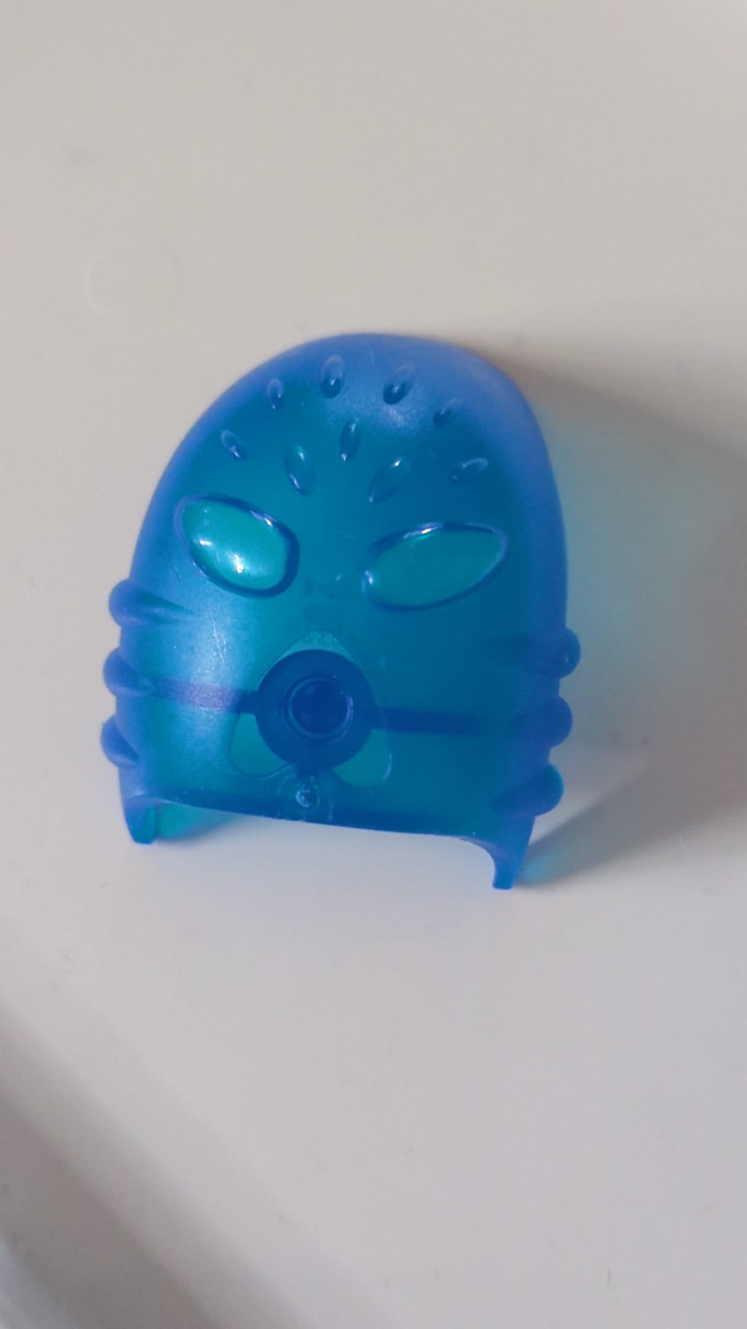 Bionicle Maske Rau Toa Metru transparent dunkelblau
