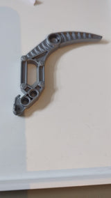 Bionicle Visorak Fang mit 2 Stiftlöchern (Suukorak) pearlsilber