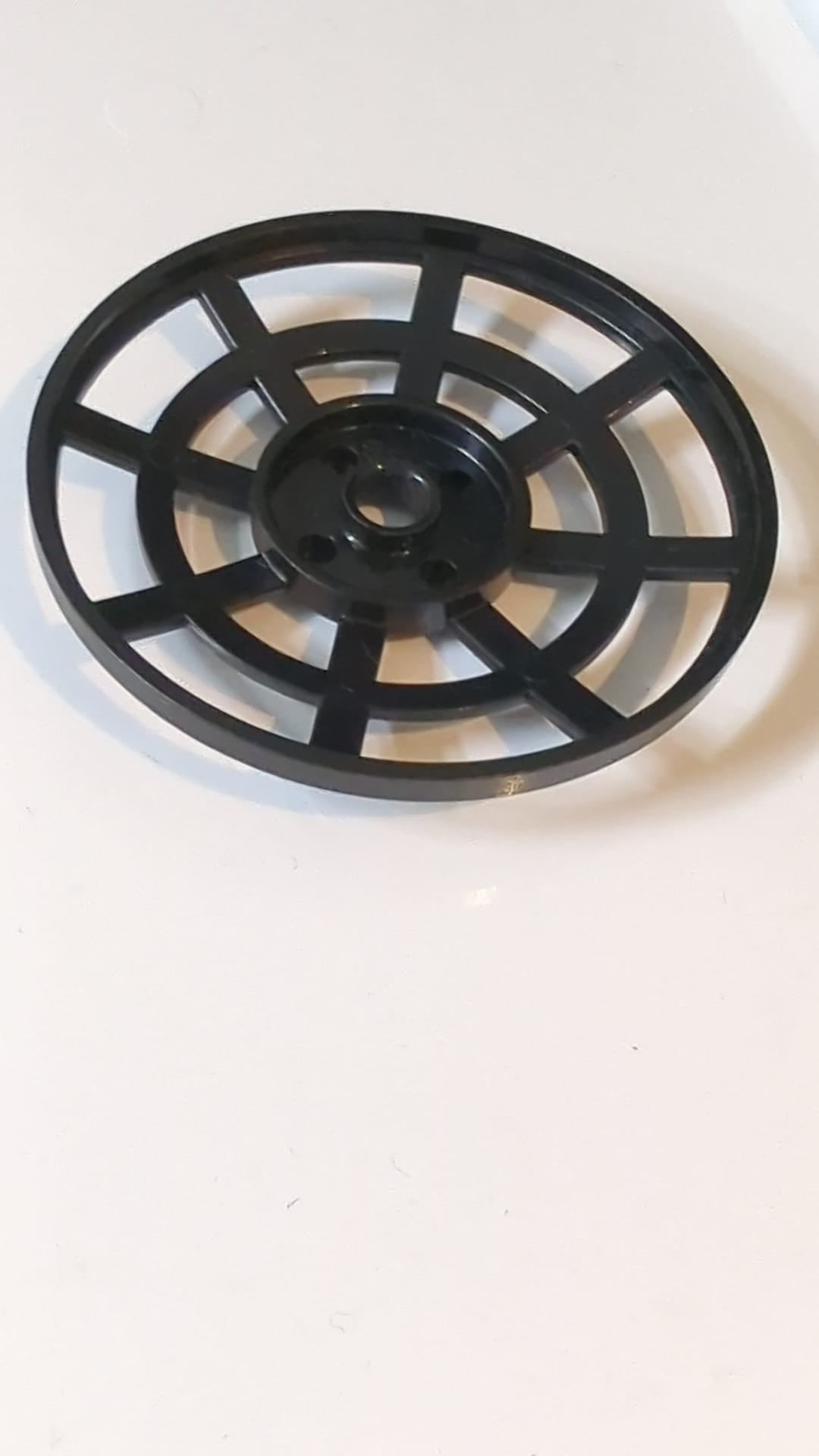 6x6 Inverted (Radar) Dish Web - Typ 1 (Unterseite an jeder Position anbringbar) schwarz