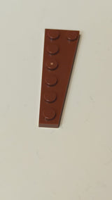NEU 6 x 3 Keilplatte links neubraun