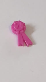 Freundschaftsaccessoires-Auszeichnungsband mit der Nummer 2 knallpink
