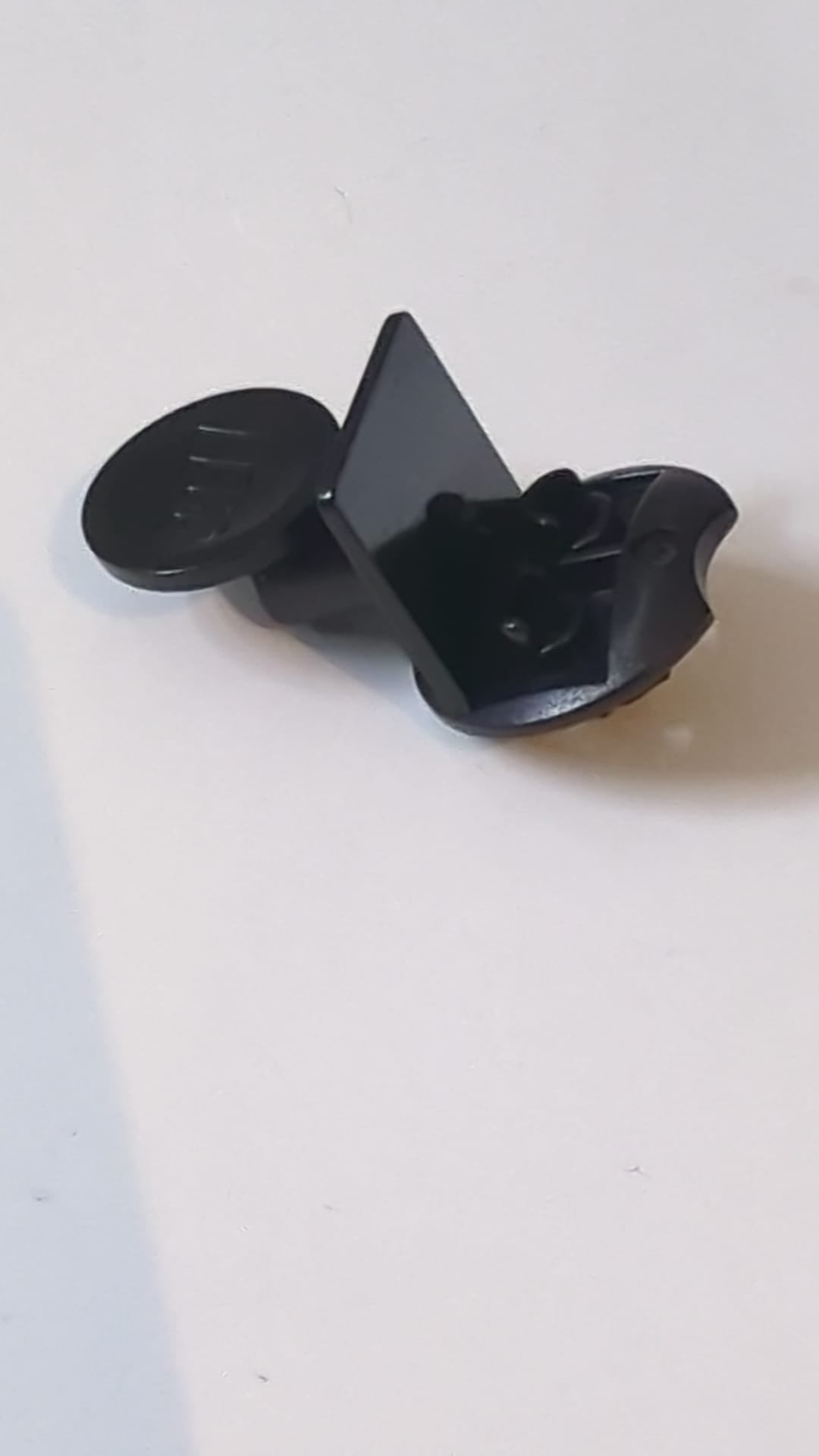 Sport-Minifigurenständer Fußball schwarz