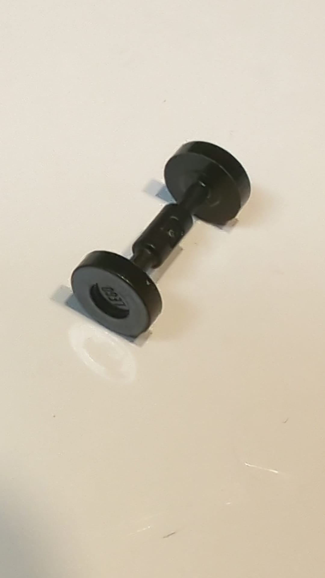 Räder für Skateboard / Trolley schwarz