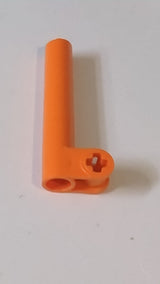 2x5 Technic, Achsverbinder, senkrecht, gebogen orange