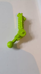 5x7 Bionicle Kugelgelenk Arm mit doppelter Achsbohrung bei 90 Grad lindgrün