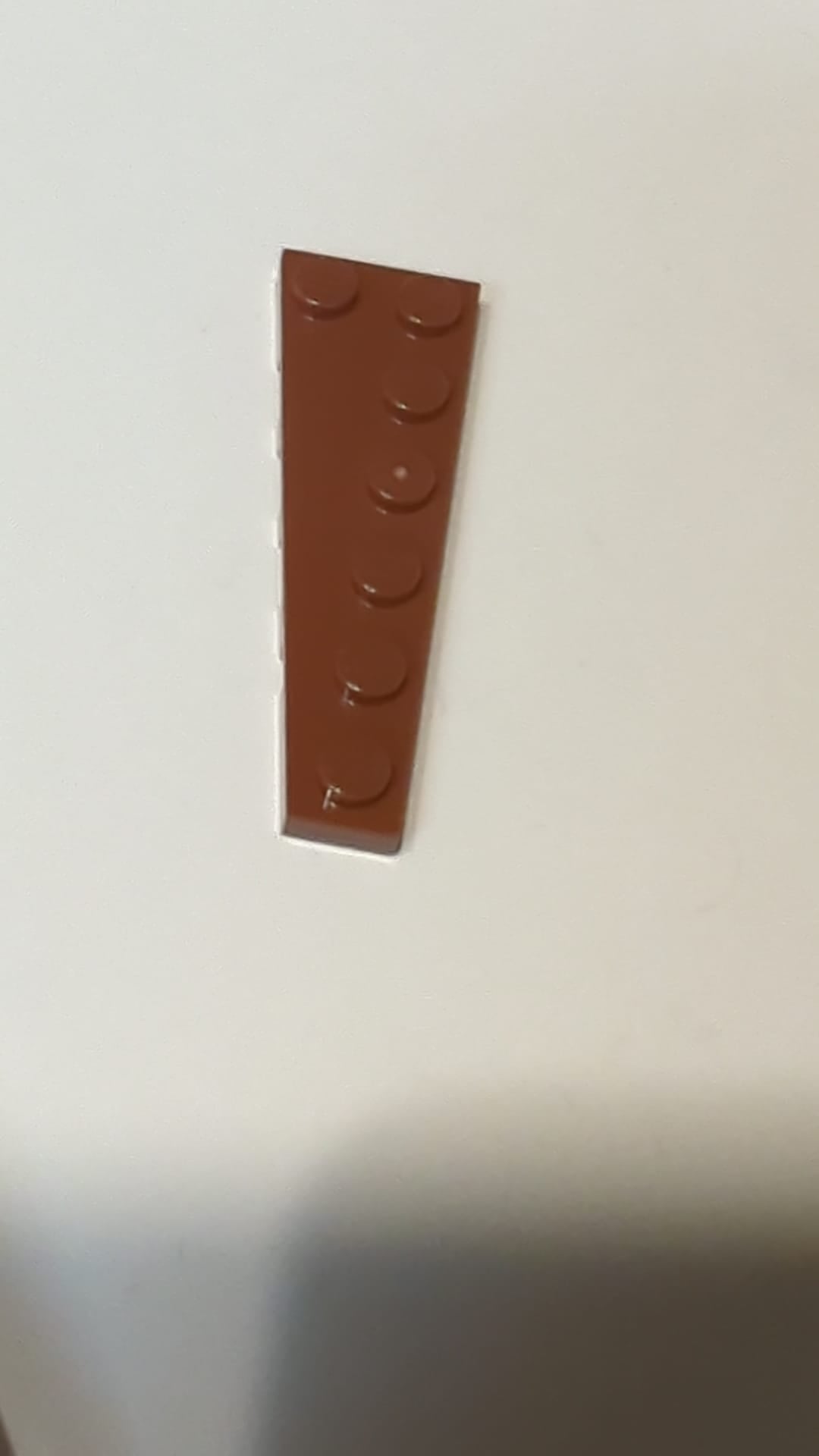 NEU 6 x 2 Keilplatte rechts neubraun