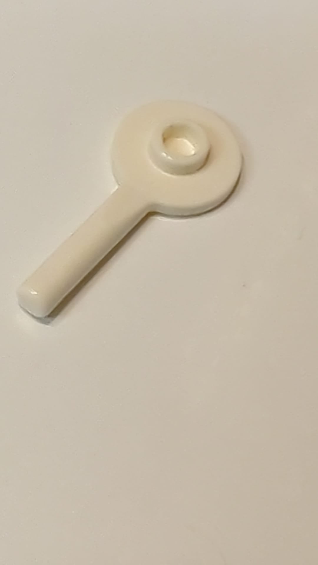 NEU Minifigur, Utensilien-Signalpaddel weiß