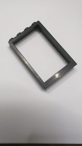 1x4x5 Fenster mit soliden Noppen schwarz