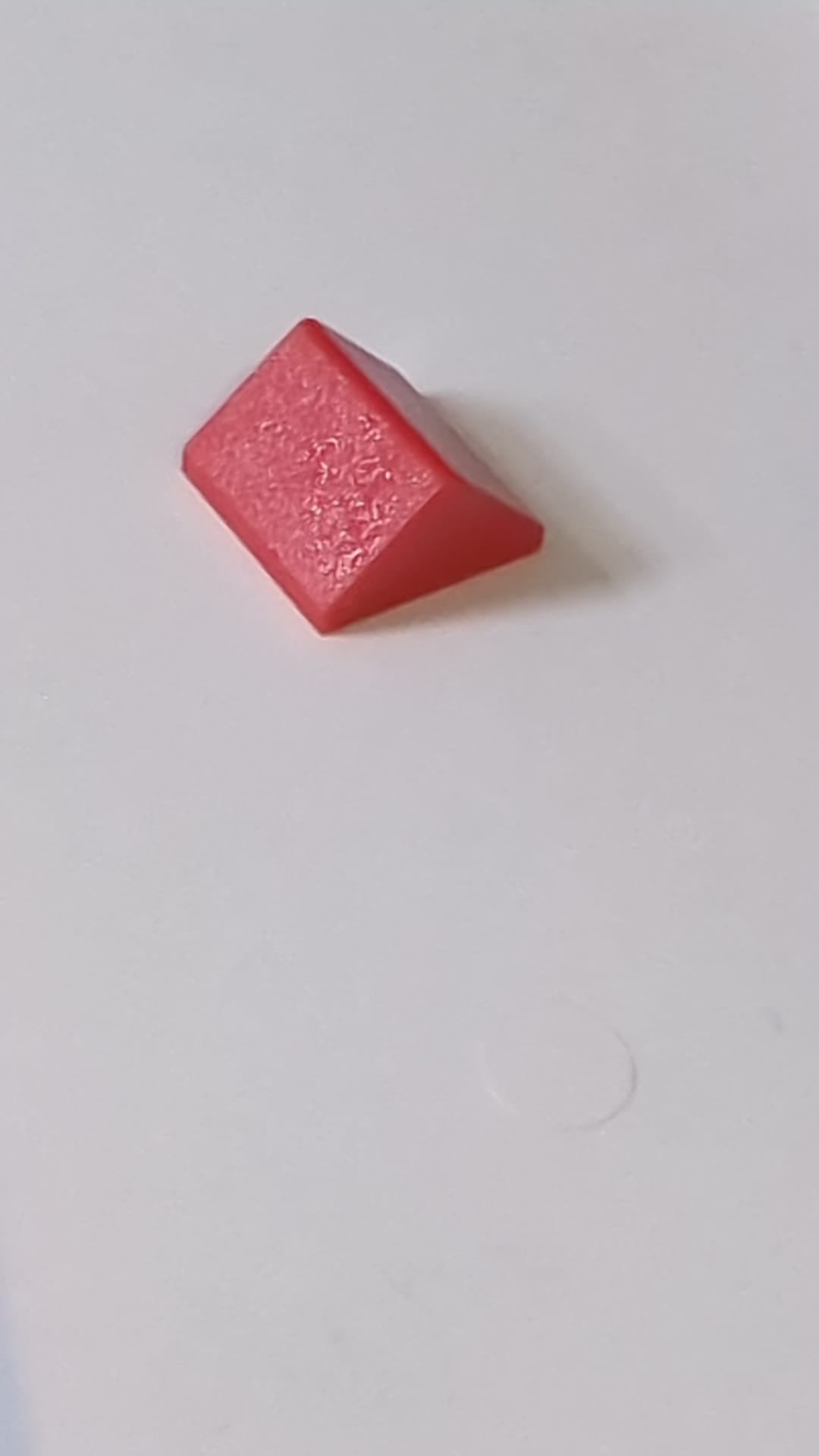 1x1x2/3 Schrägstein 45 doppelt rot