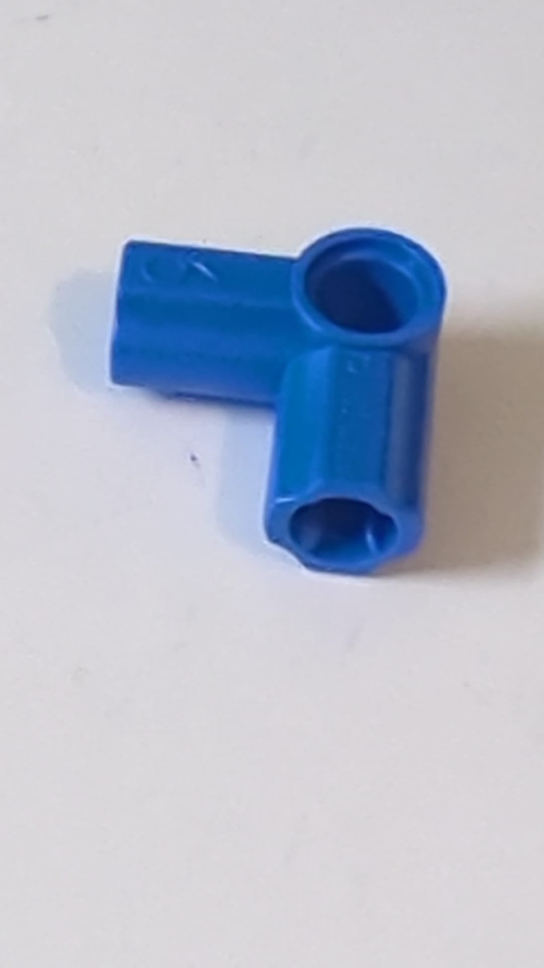 Technic, Achsen- und Stiftverbinder, abgewinkelt Nr. 6 - 90 Grad blau