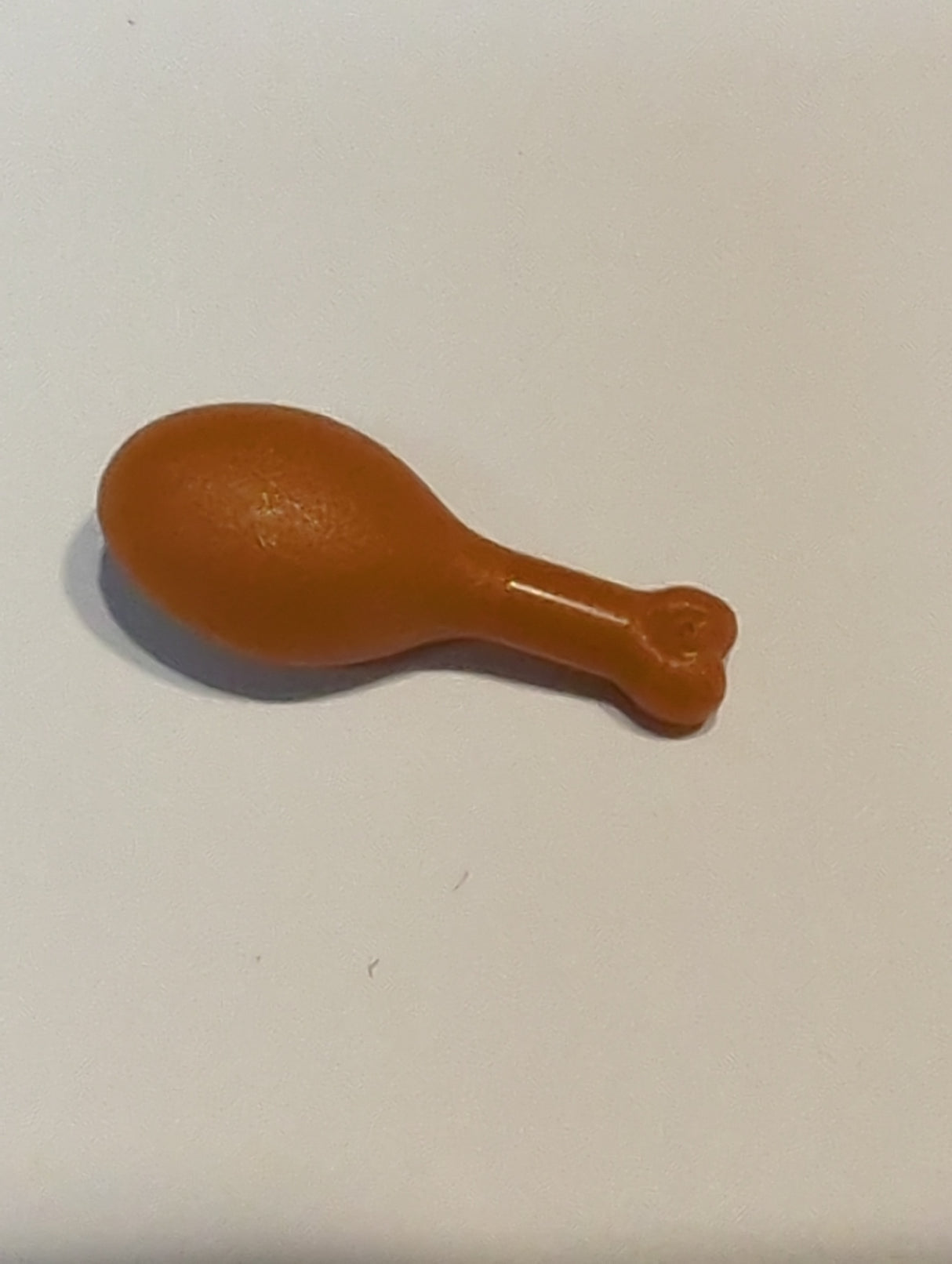 NEU Putenkeule, 22 mm mit ovaler Öffnung auf der Rückseite dunkelorange