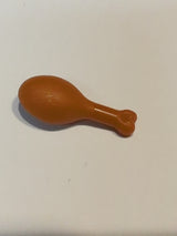NEU Putenkeule, 22 mm mit ovaler Öffnung auf der Rückseite dunkelorange