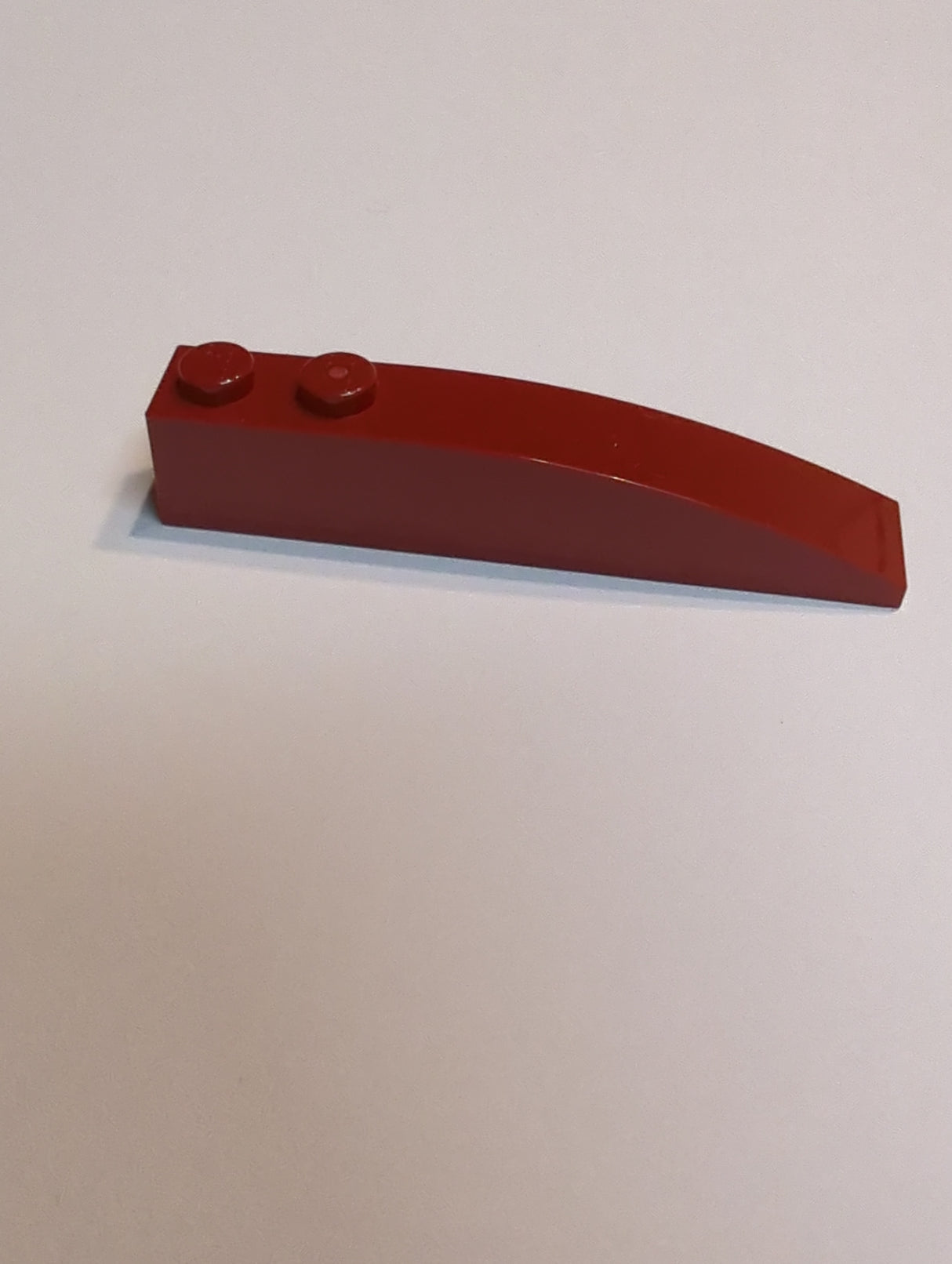 NEU Slope, Curved 6 x 1 dunkelrot dark red