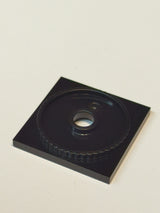 NEU Turntable 4 x 4 Square Base, Locking schwarz black