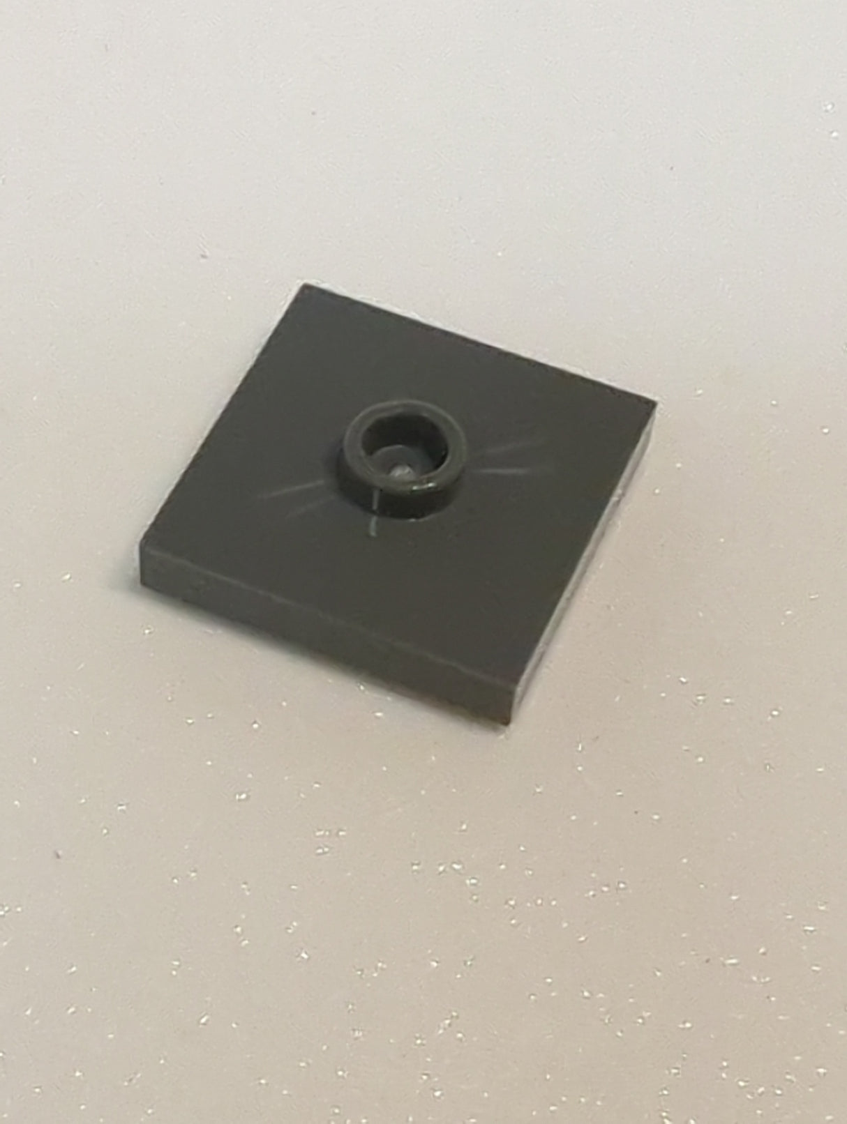 NEU Plate, Modified 2x2 with Groove and 1 Stud in Center (Jumper) neudunkelgrau dark bluish gray