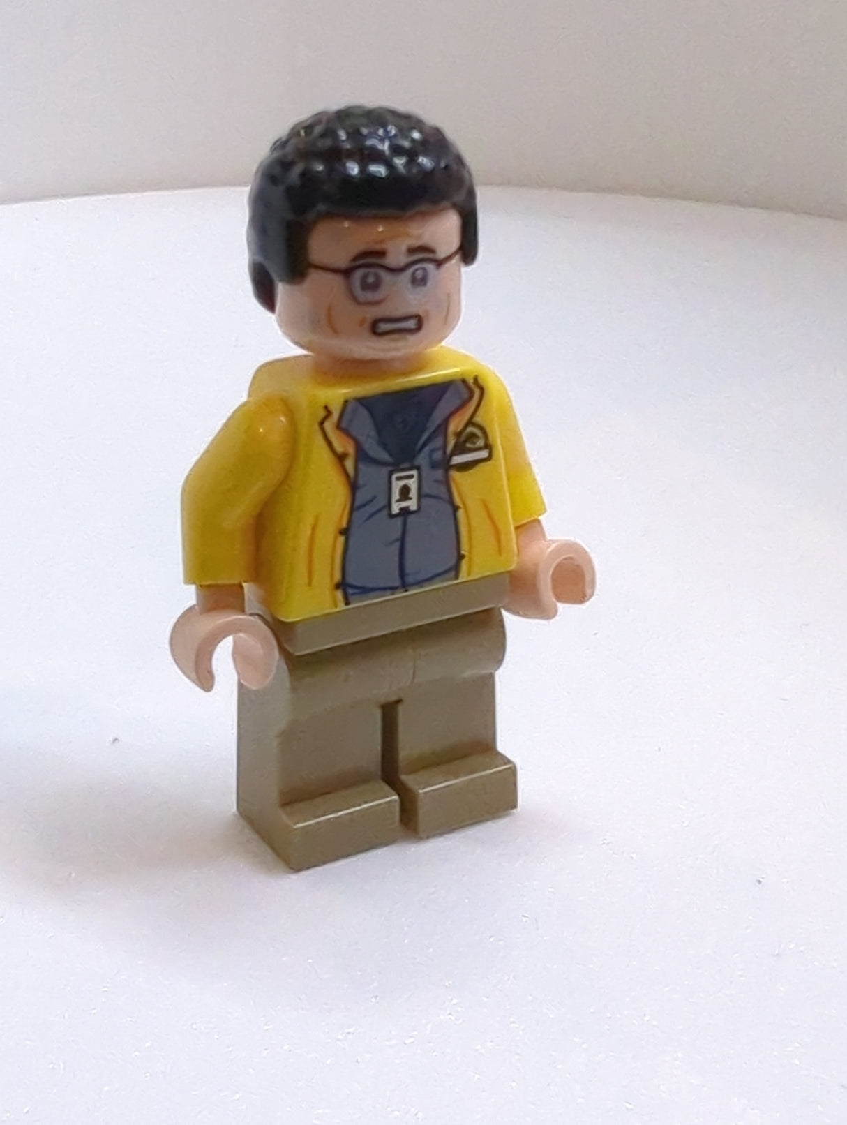NEU Jurassic World Dennis Nedry - dunkelblaues Unterhemd jw106