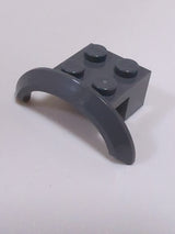 NEU Vehicle, Mudguard 4 x 2 1/2 x 1 with Arch Round neudunkelgrau dark bluish gray