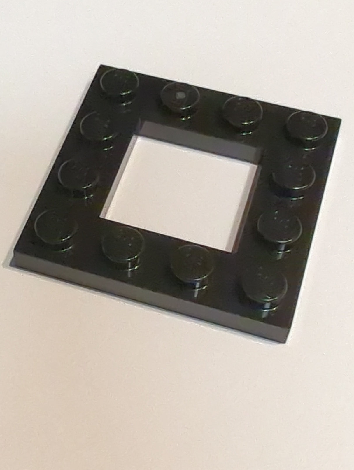 NEU Plate, Modified 4 x 4 with 2 x 2 Open Center schwarz black