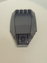 NEU Windschutzscheibe 10 x 6 x 2 gebogen transparent schwarz