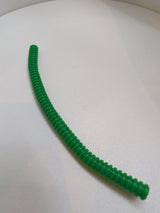 Schlauch geriffelt 7mm D. 17L / 13.6cm grün