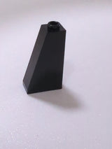 NEU Slope 75 2 x 1 x 3 - Hollow Stud schwarz black