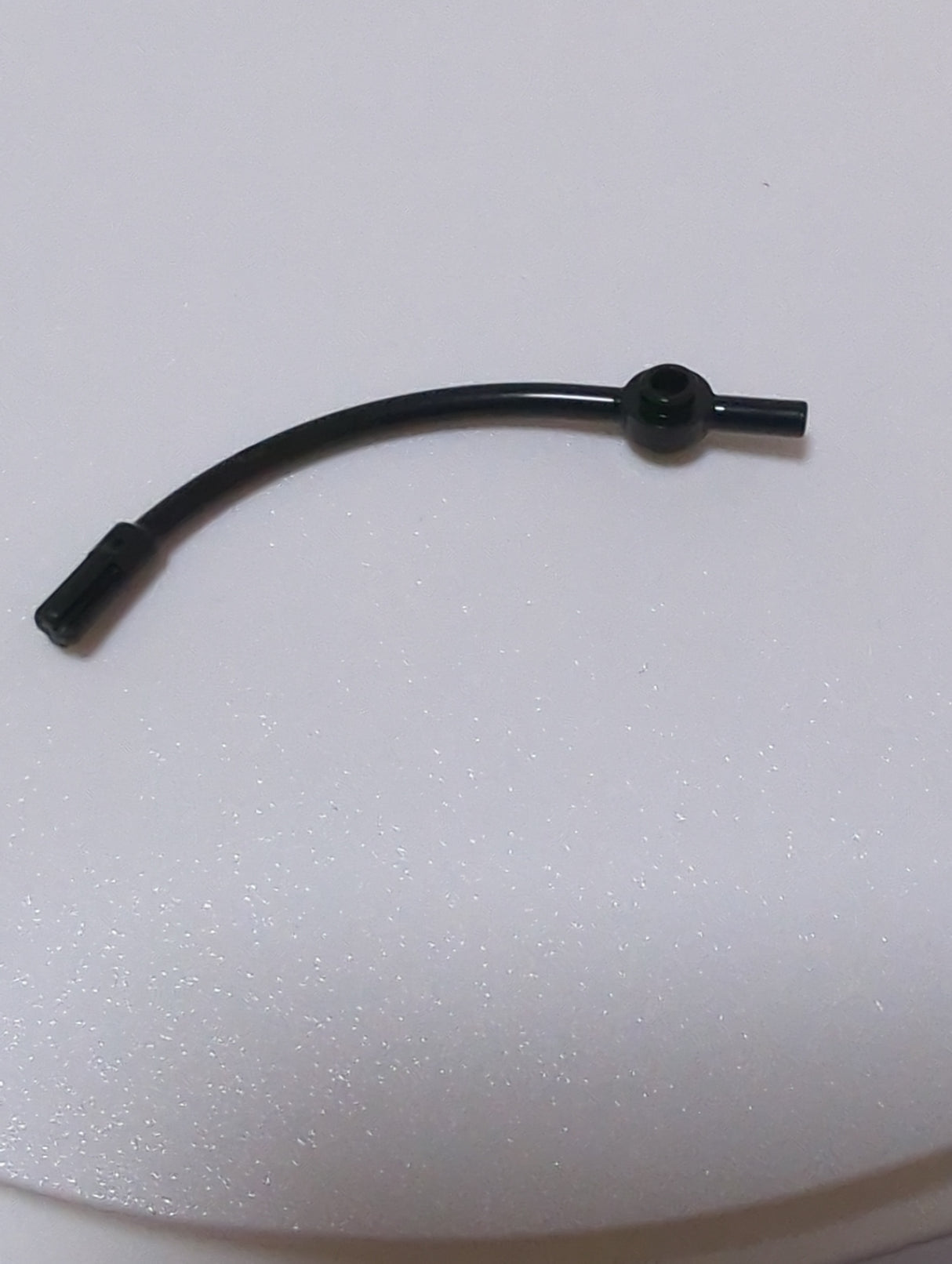 NEU Stange gebogen mit Achse 1L und 1 x 1 rundem Plattenende schwarz