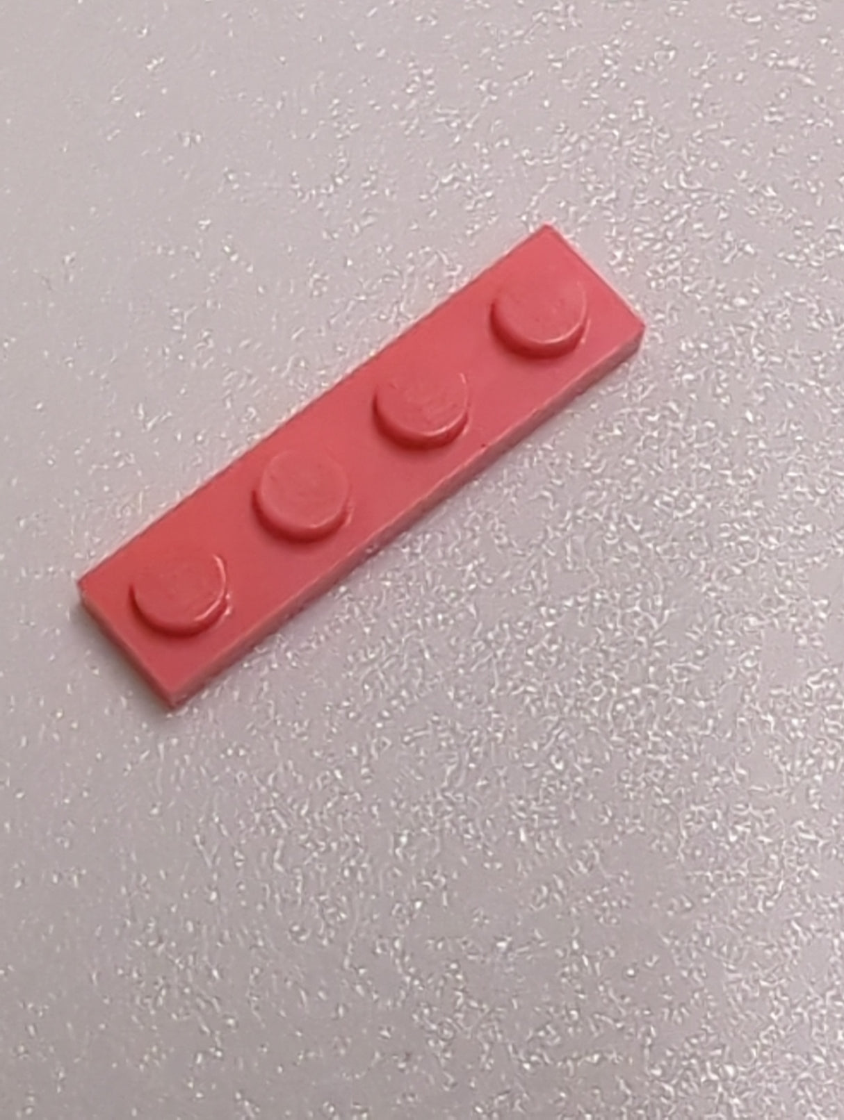 NEU Platte 1 x 4 koralle