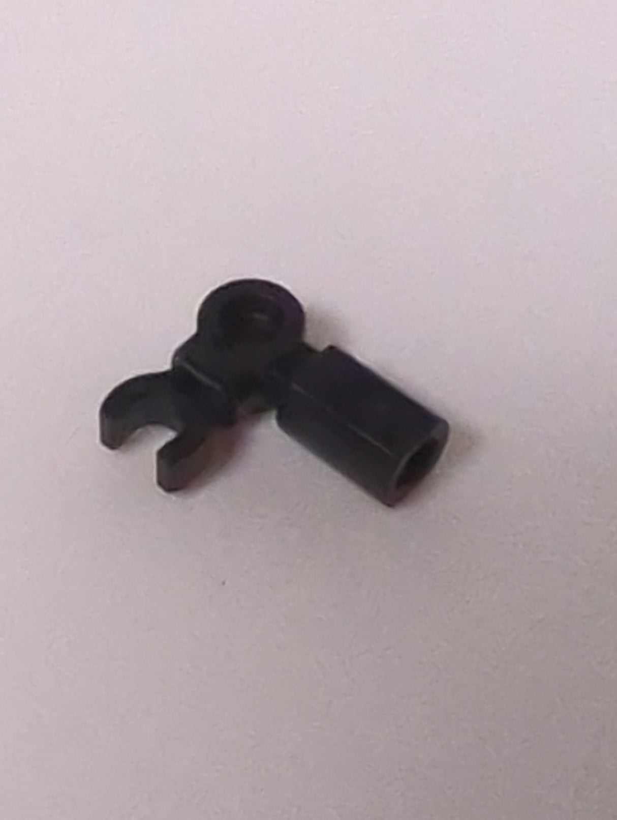 NEU Halter mit Clip, gebogen (Arm Mechanisch) schwarz