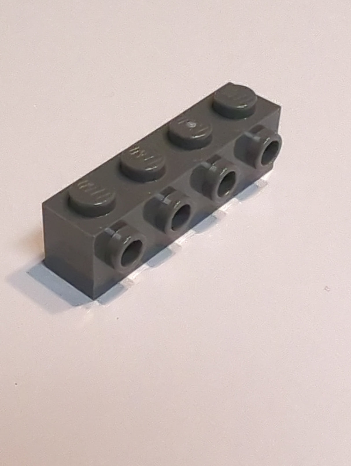 NEU Brick, Modified 1 x 4 with Studs on Side neudunkelgrau dark bluish gray