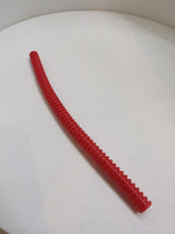 Schlauch geriffelt 7mm D. 17L / 13.6cm rot