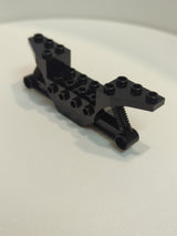 NEU Fahrzeug, Basis 2 x 10 mit 4 Stiftlöchern (Quad Bike Hälfte) schwarz