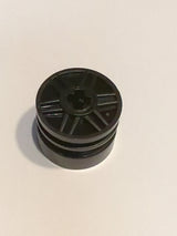 NEU Felge 18mm D. x 14mm mit Achsloch, Fake Speichen schwarz