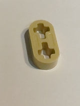 NEU Technik, Liftarm dünn 1 x 2 mit Achslöchern beige