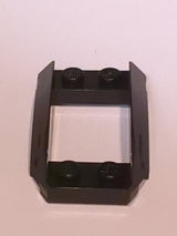 NEU Kotflügel 4 x 3 offen mit Ausschnitt und 4 Noppen schwarz
