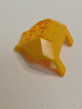 NEU Große Figurenrüstung, Truhe mit 4 Noppen und Stangengriff hellorange