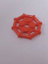 NEU Platte modifiziert 2 x 2 mit Stabrahmen, verstärkt rotorange
