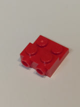 NEU Plate, Modified 2 x 2 x 2/3 with 2 Studs on Side rot red