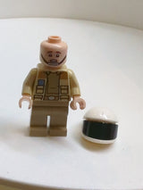 NEU Star Wars Minifigur Captain Antilles - dunkelbeiges Shirt sw1328
