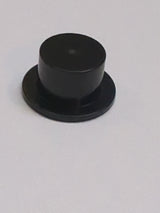NEU Minifigur Kopfbedeckung Hut, Zylinder schwarz