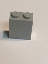 NEU Brick 1 x 2 x 2 with Inside Stud Holder neuhellgrau light bluish gray