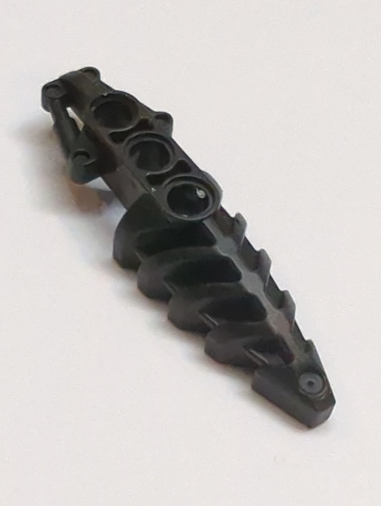 Bionicle Fußvisier Visior mit 3 Pinlöchern schwarz