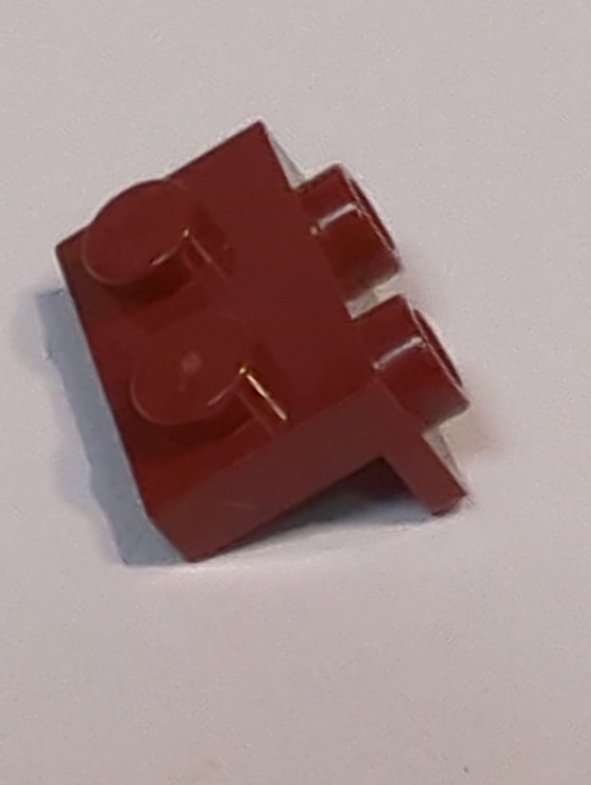 NEU Bracket 1 x 2 - 1 x 2 dunkelrot dark red