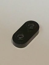 NEU Platte, rund 1 x 2 mit offenen Noppen schwarz