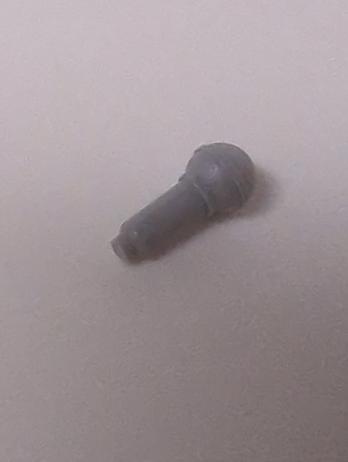 NEU Minifigur, Mikrofon-Zubehör neuhellgrau