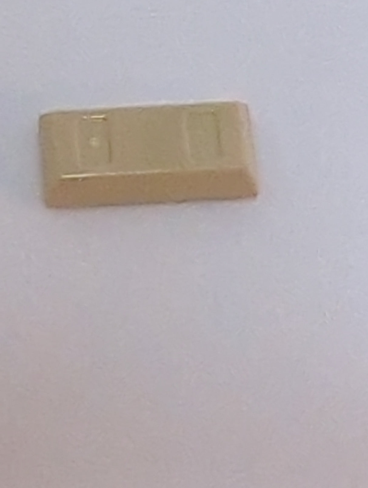 NEU Minifigure, Utensil Ingot / Bar beige tan