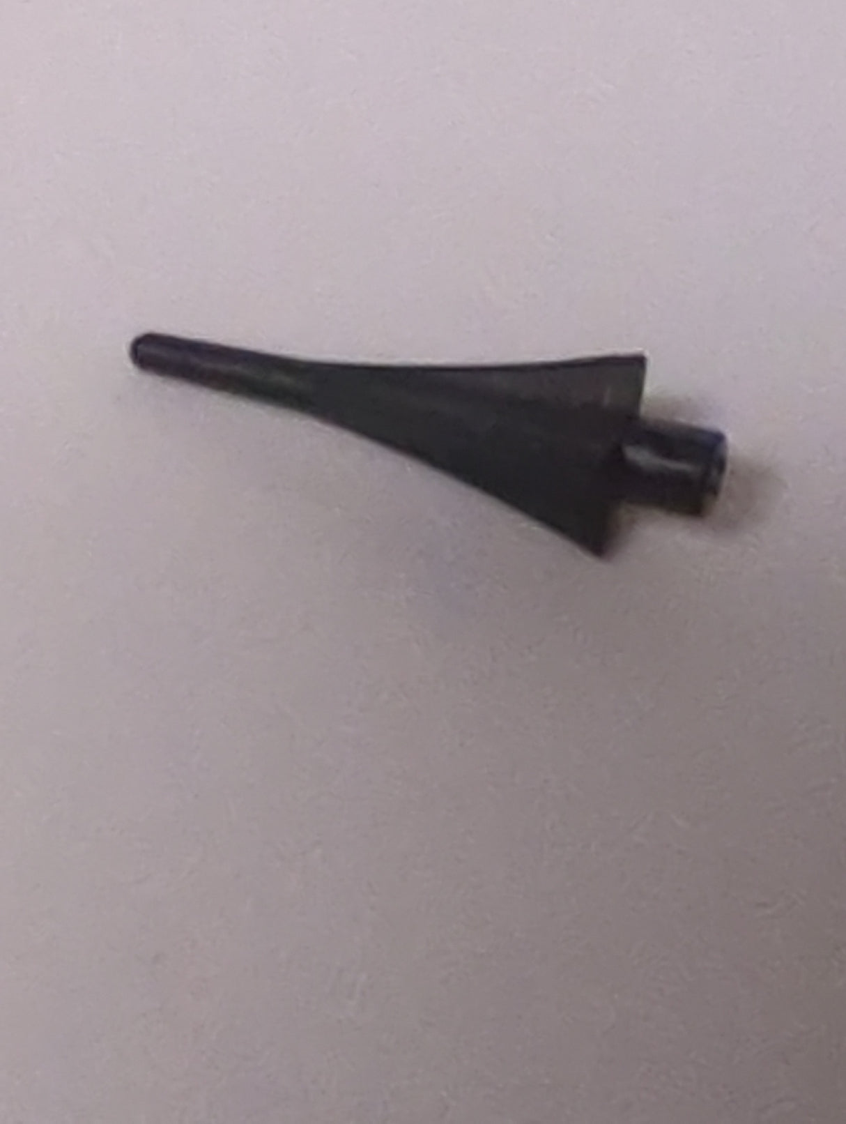 NEU Minifigur, Waffenspeerspitze mit Flossen schwarz