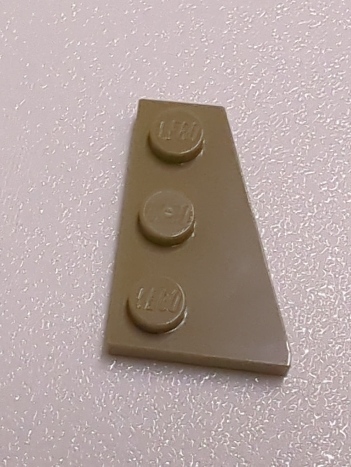 NEU Keilplatte 3 x 2 rechts dunkelbeige