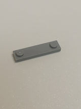 NEU Plate, Modified 1 x 4 with 2 Studs with Groove neuhellgrau light bluish gray