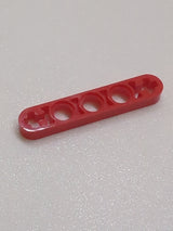 1x5 Technik Liftarm flach mit Kreuzloch rot