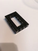 NEU Technikstein 4 x 6 Offenes Zentrum schwarz